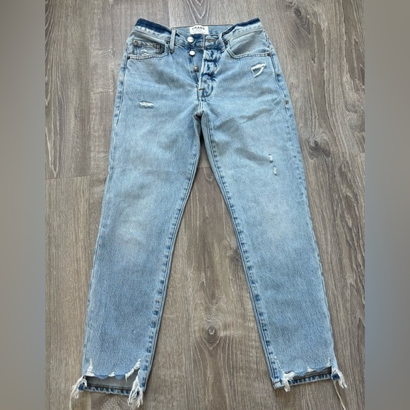 Frame Denim Denim - Frame Denim women’s Light Blue Straight Jeans size 24